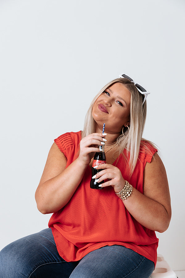 With Gratitude Shift Top  Curves Image - 4