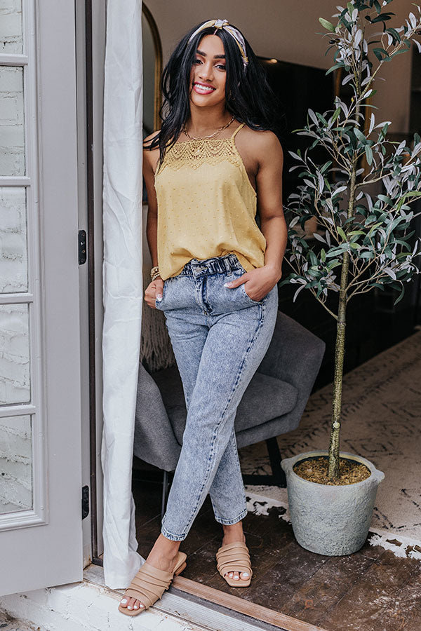 Desert Divine Tank In Primrose Yellow Image - 2