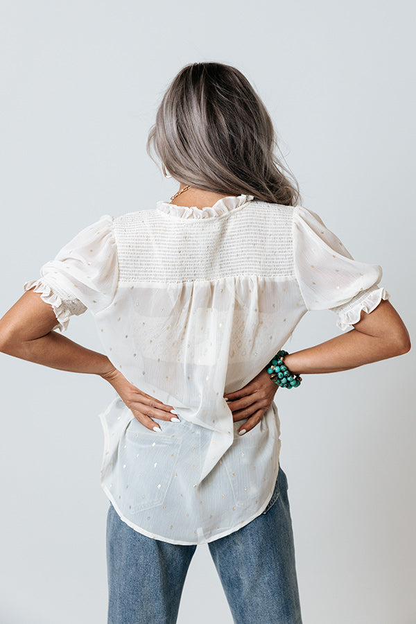 One To Remember Shift Top In White Image - 4