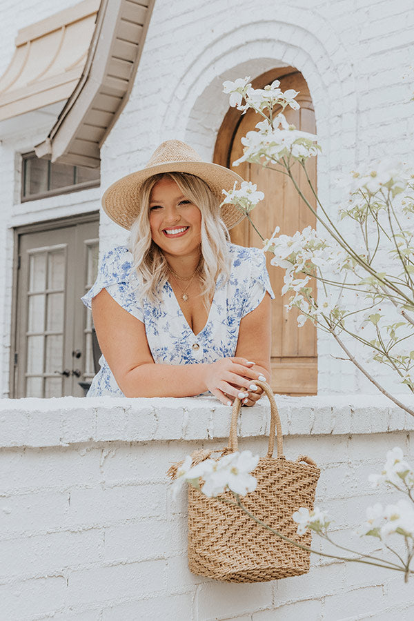 Coastal Calling Floral Top  Curves Image - 3