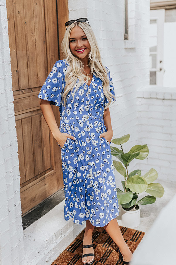 Better By The Beach Floral Dress • Impressions Online Boutique