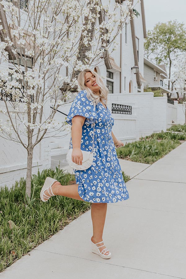 Better By The Beach Floral Dress Curves Image - 4