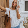 Feeling Ethereal Top In White Image - 1