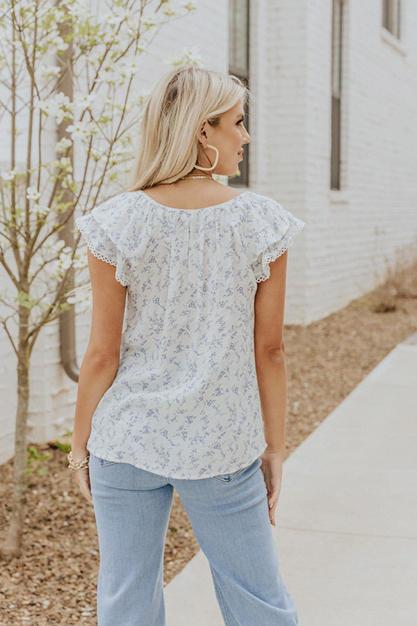 Near To Me Shift Top In White Image - 5