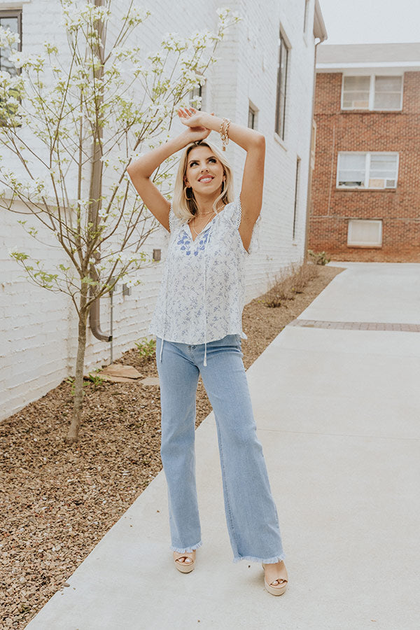 Near To Me Shift Top In White Image - 3