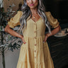 City Starlight Shift Dress In Primrose Yellow Image - 1