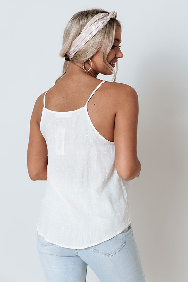 Desert Divine Tank In Ivory Image - 4