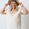 Sweet And Savvy Shift Top In Camel Curves Image - 1