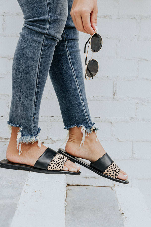 The Courtlee Faux Leather Sandal Image - 2