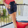 Ready For Aughts Shorts In Navy Image - 1