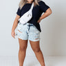 KanCan The Ellington High Waist Distressed Shorts Curves Image - 1