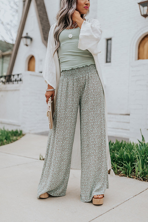 Pure Delight Floral Pants Image - 1