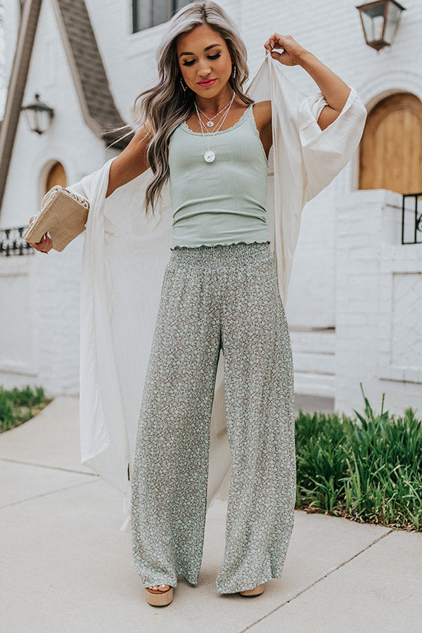 Pure Delight Floral Pants Image - 5