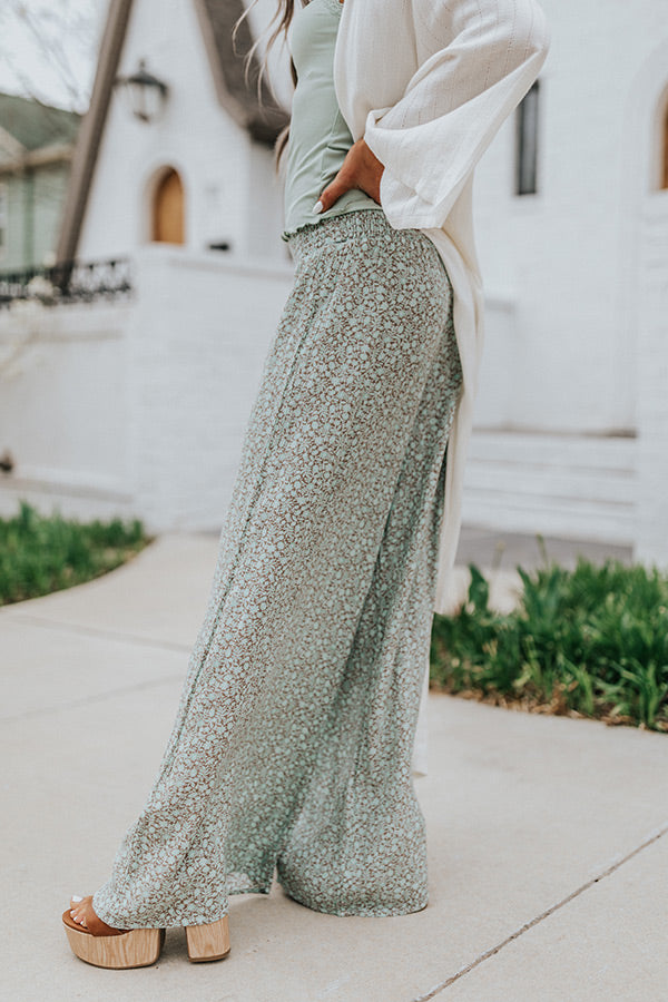 Pure Delight Floral Pants Image - 2