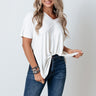 Feeling Sparks Shift Tee In Ivory Image - 1