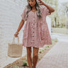 Kissing In The Rain Floral Babydoll Tunic Dress Image - 1
