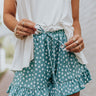 Give You Peace Floral Shorts Image - 1