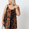 London Blooms Floral Shift Tunic Dress Curves Image - 1