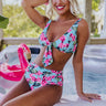 Hamptons Holiday Floral Bikini Top Image - 1