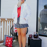 The Bellerose Denim Jacket In White Curves Image - 1