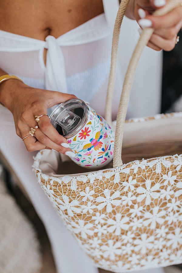 Viva Fiesta Stemless Wine Cup Image - 3