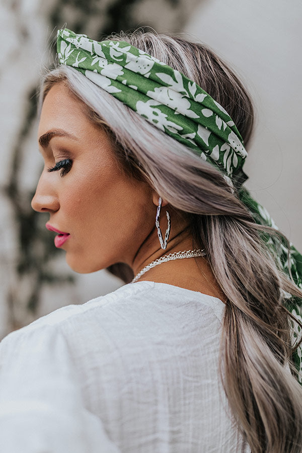 Kendra Scott Rylan Hoop Earrings In Silver Image - 1