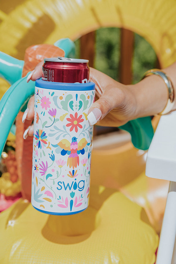 Viva Fiesta Skinny Can Cooler Image - 2