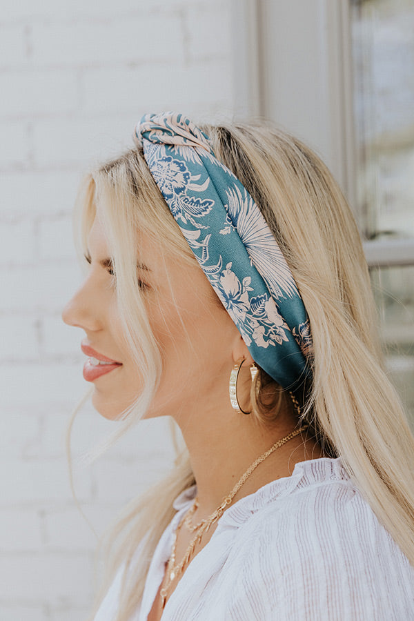 In Real Time Floral Scarf Image - 1