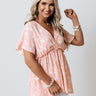 Confetti Confessions Babydoll Top In Pink Image - 1