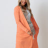 Triple Threat Cardigan In Coral Image - 1