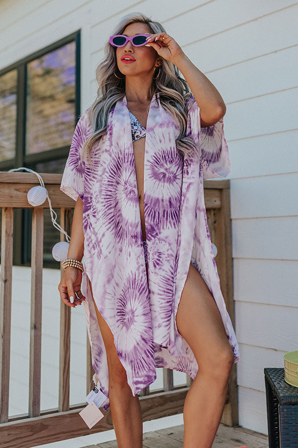 Gone With The Waves Tie Dye Overlay Image - 1