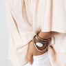 Summer Escape Semi Precious Wrap Bracelet Image - 1
