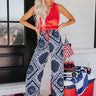 Paisley Perfection Pants In Navy Image - 1