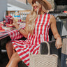 Summer Anthem Gingham Dress Image - 1