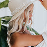 Fave Cocktail Woven Hat In Ivory Image - 1