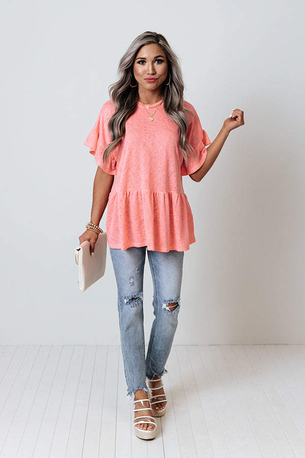 Spring Stories Shift Top In Pink Image - 2