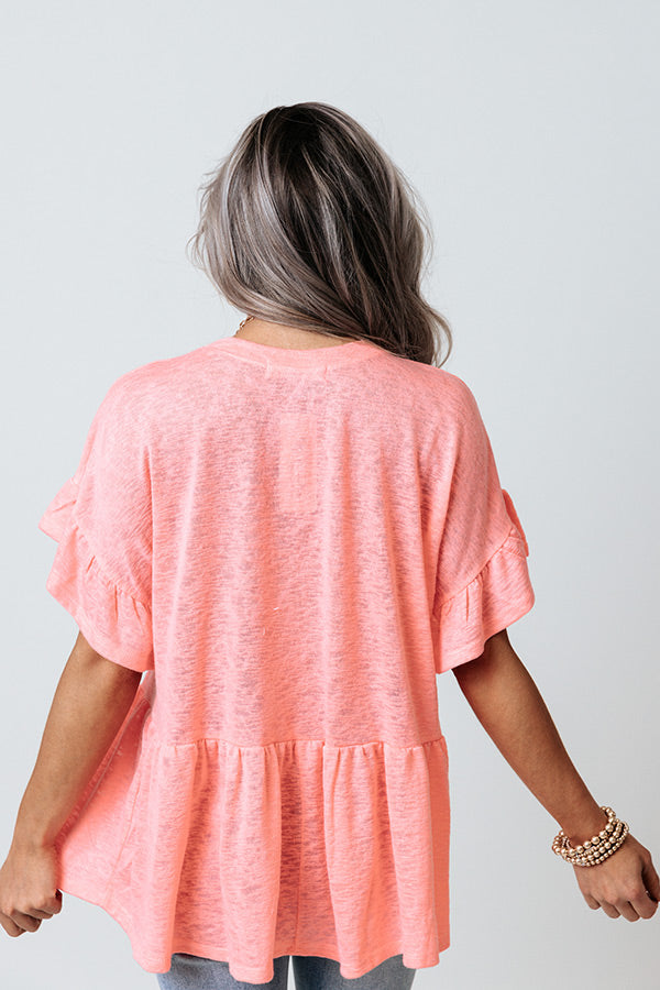 Spring Stories Shift Top In Pink Image - 5