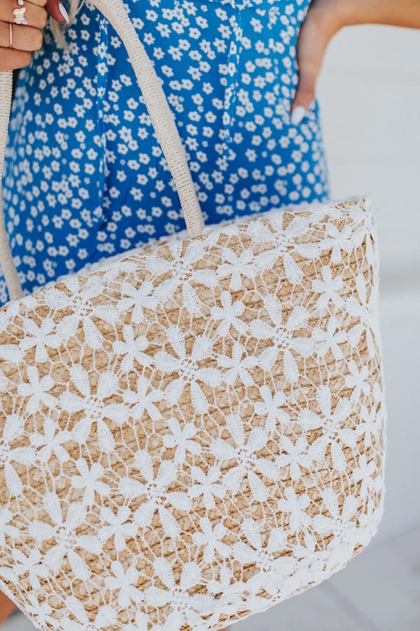 By The Dock Woven Tote Image - 2