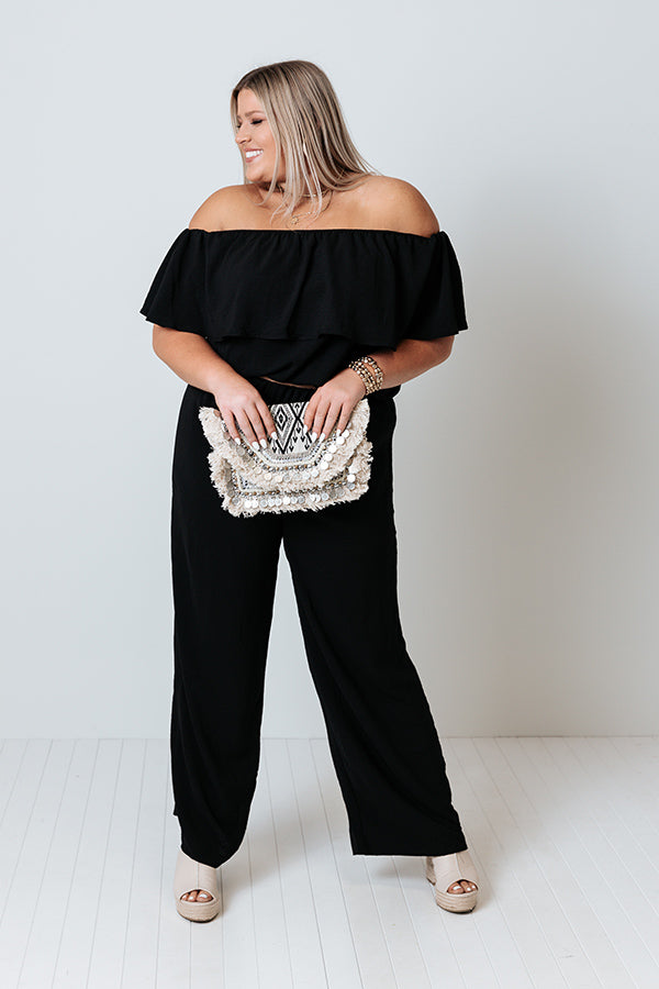 Coronado Beach Babe Ruffle Top   Curves Image - 5