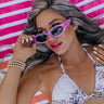 Poolside Luxe Sunnies in Purple Image - 1