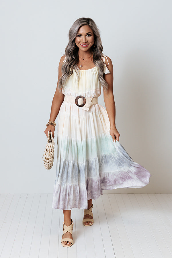 Give Me Sun Watercolor Midi Image - 3