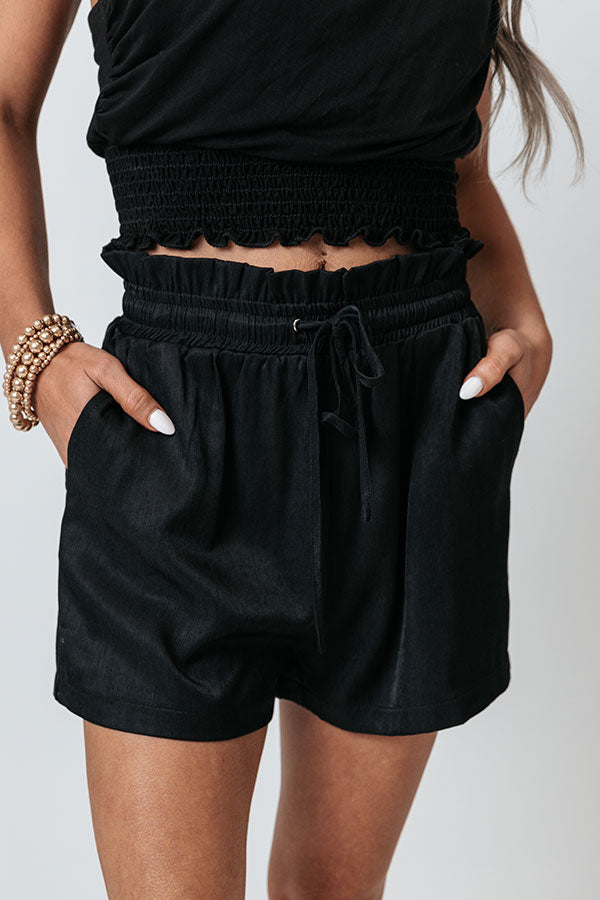 The Gail Shorts in Black Image - 3