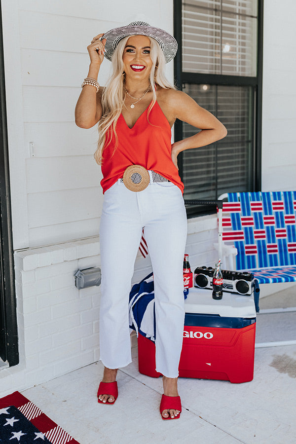 It's Tradition Shift Tank In Red Image - 5