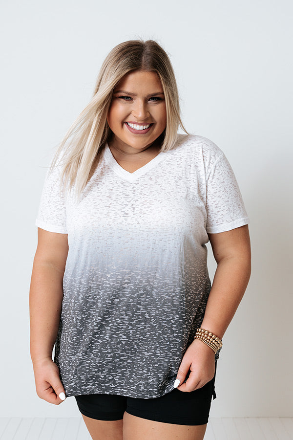 Full Sprint Burn Out Tee   Curves Image - 4