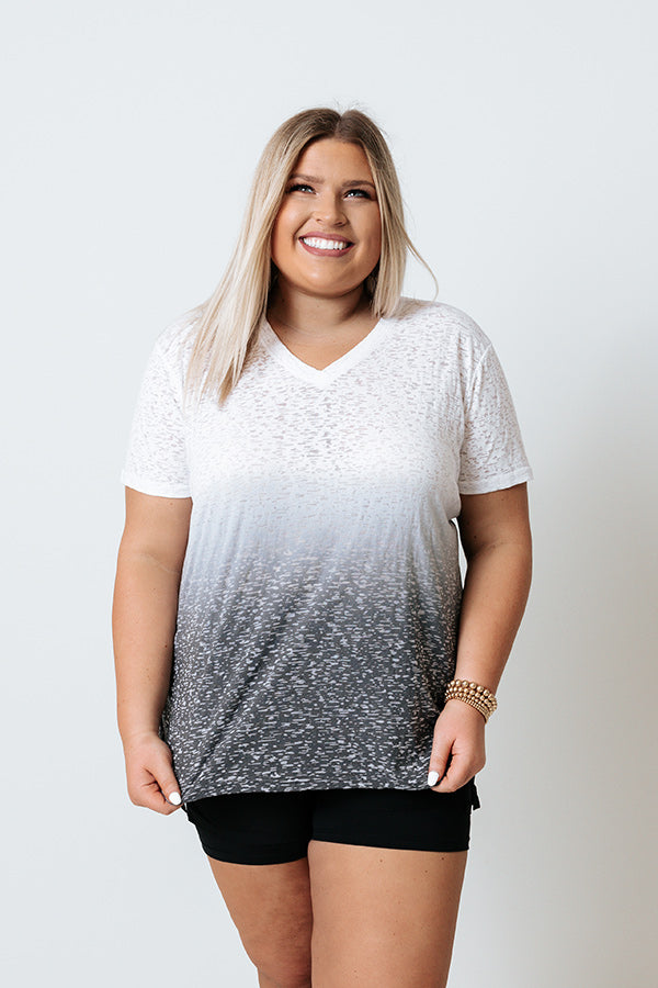 Full Sprint Burn Out Tee   Curves Image - 1