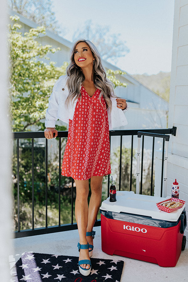 Sparkler Nights Shift Dress Image - 1