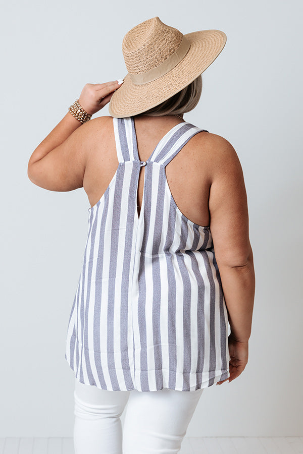 Free Soul Stripe Tank  Curves Image - 3