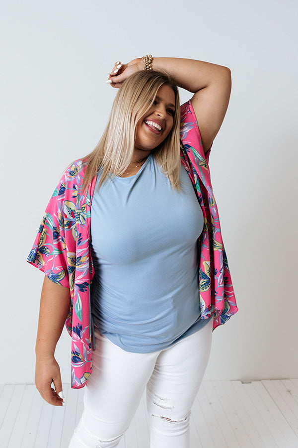 Summer Serenade Floral Overlay  Curves Image - 4