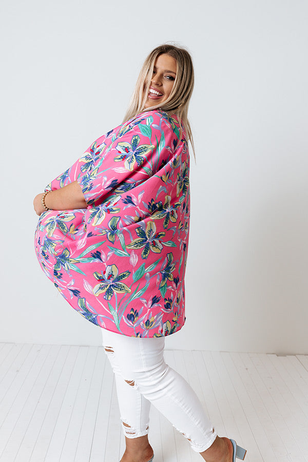 Summer Serenade Floral Overlay  Curves Image - 5