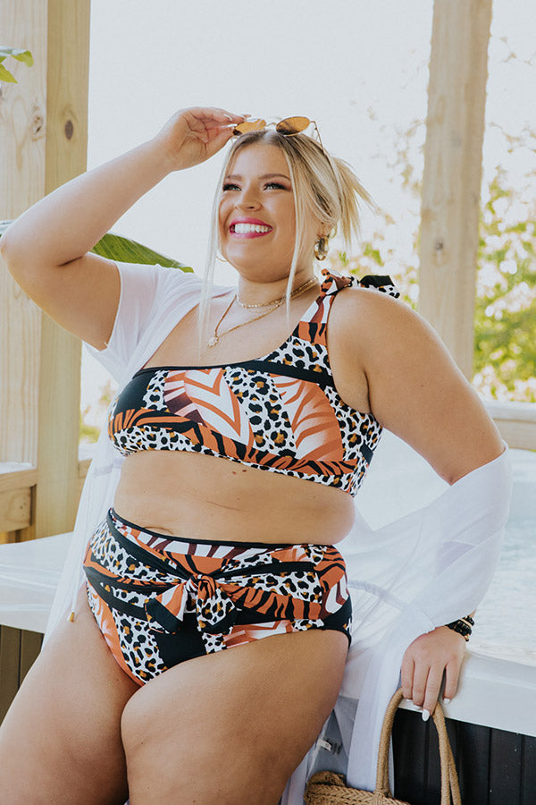 Wild Card Bikini Top   Curves Image - 1